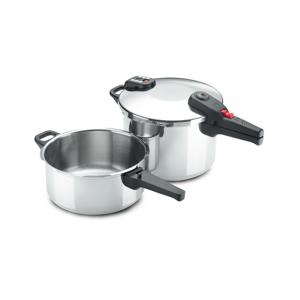 Olla a presión ALZA DUPLEX 4+8L QUATTRO