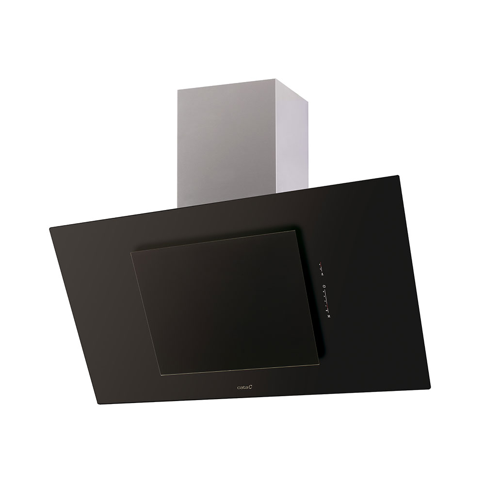 Campana CATA THALASSA 1200 BK, 120 cm, Cristal Negro, Clase B, Decorativa CATA 2157403