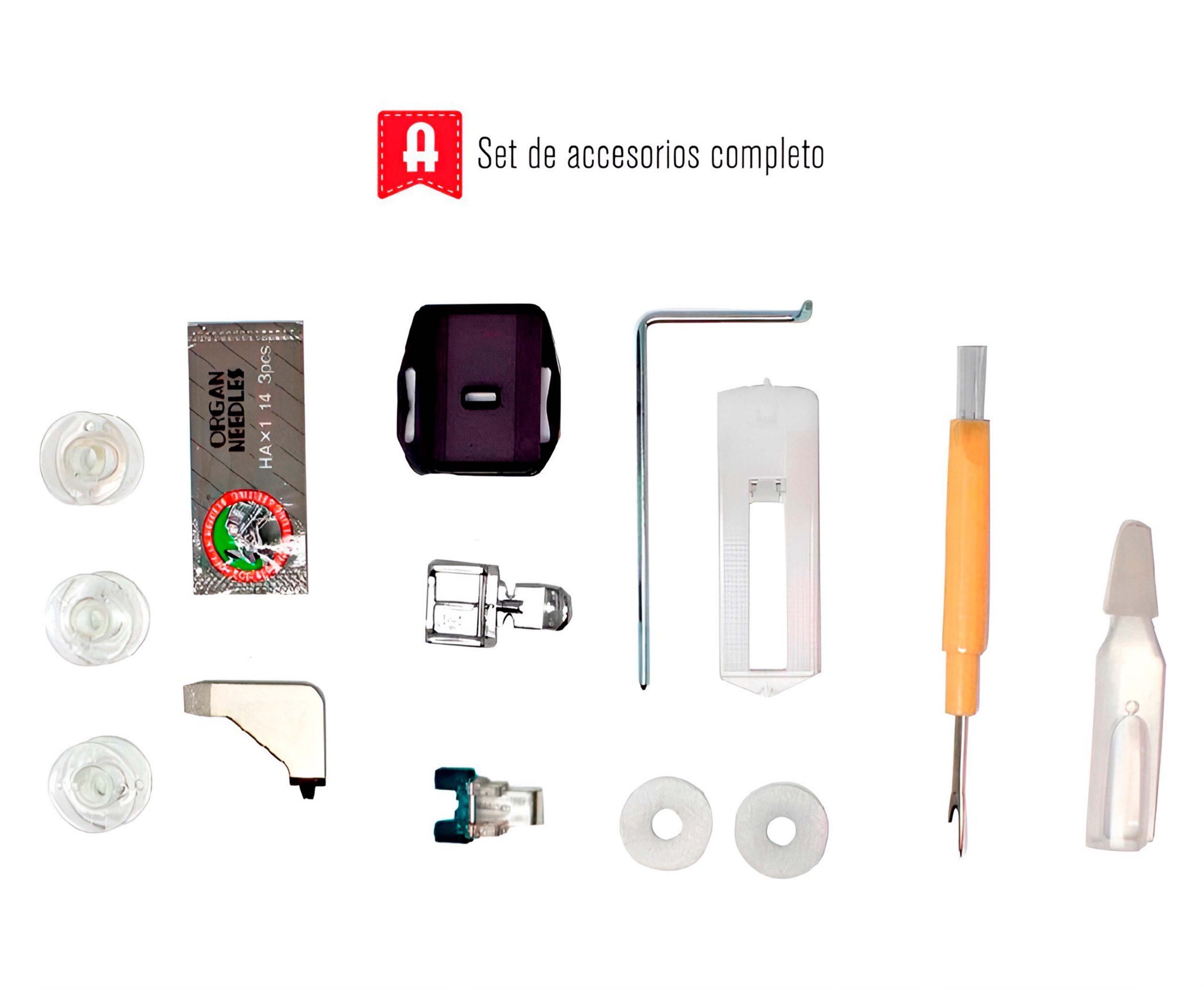 Máquina de Coser ALFA Next 830+ Enhebra Auto 19 Puntos