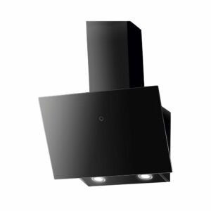 Campana MEPAMSA CUADRO 60, 60 cm, Negro, Clase A, Decorativa