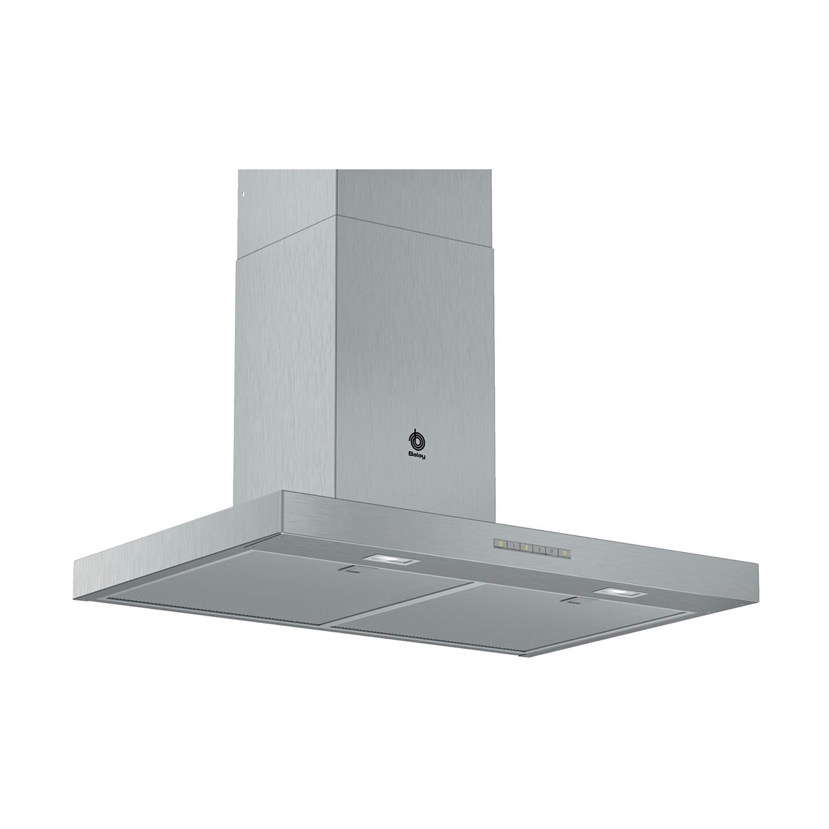 Campana BALAY 3BC076MX, 80 cm, Metálico. Clase B, Decorativa Box