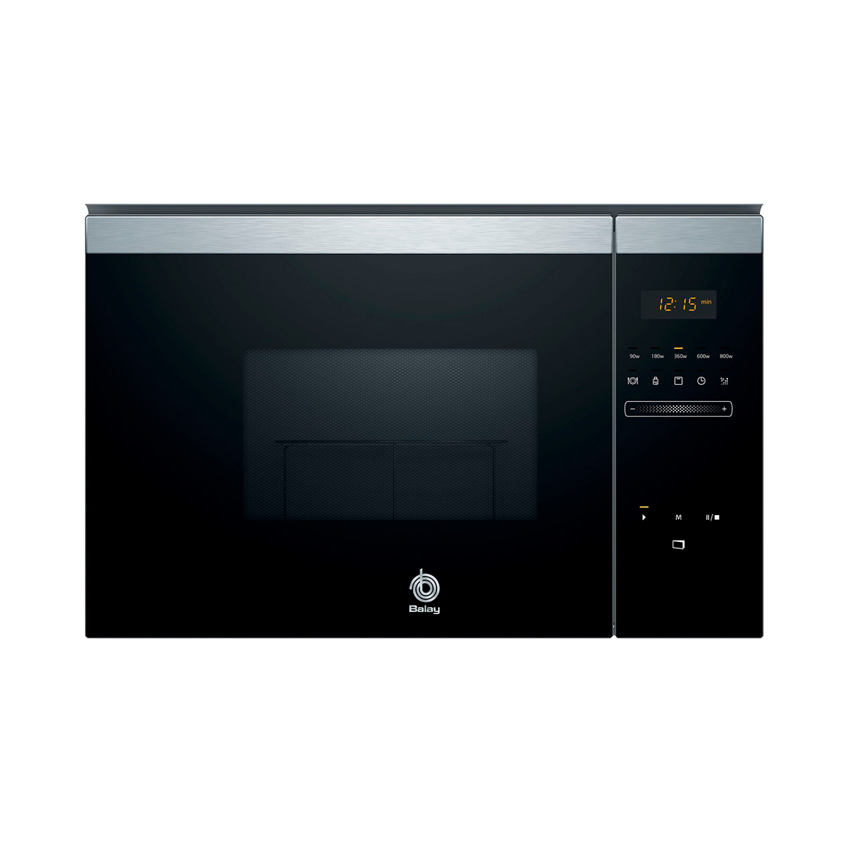 Microondas BALAY 3CG4172X0, 60×38 cm, Cristal Negro, Integrable, 20 l.