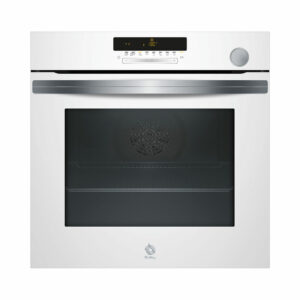 Horno BALAY 3HA5178B6, 60 cm, Cristal Blanco, Clase A, Vapor, 71 l.