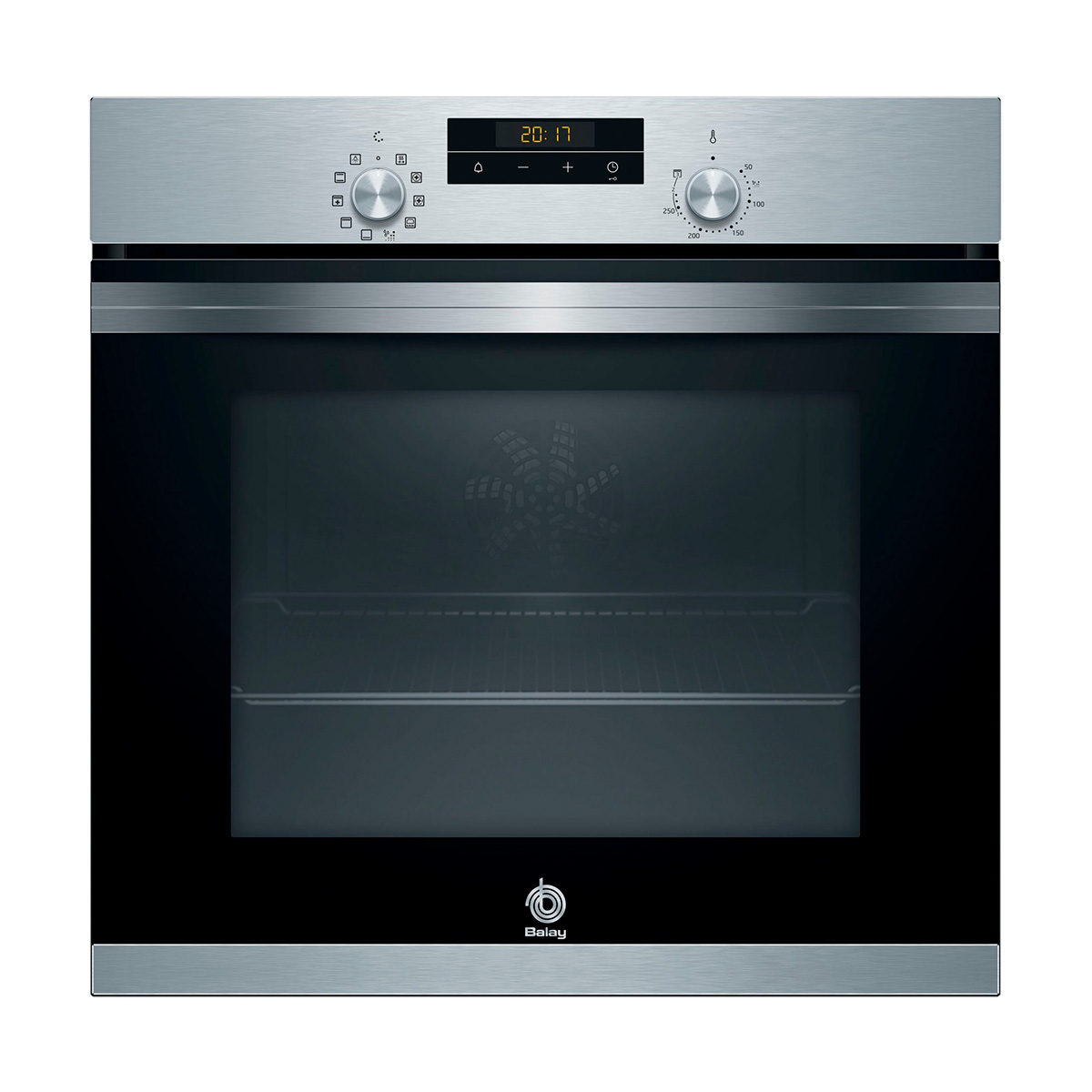 Horno BALAY 3HB2030X0, 60 cm, Acero Inox. Clase A. 66 l.