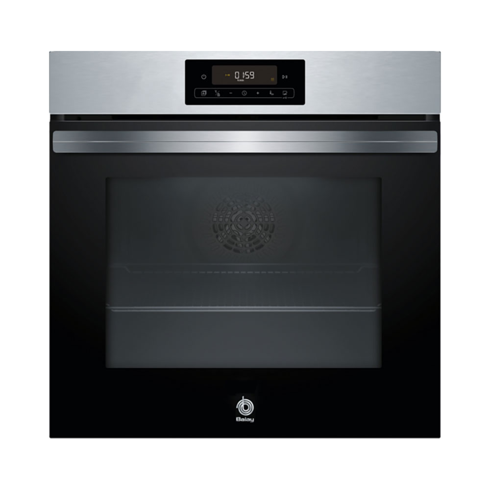Horno BALAY 3HB4821X2, 60 x 60 cm, Acero inoxidable, Clase A, Pirolítico