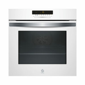 Horno BALAY 3HB5888B6, 60 cm, Cristal Blanco, Clase A, Pirolítico, 71 l.
