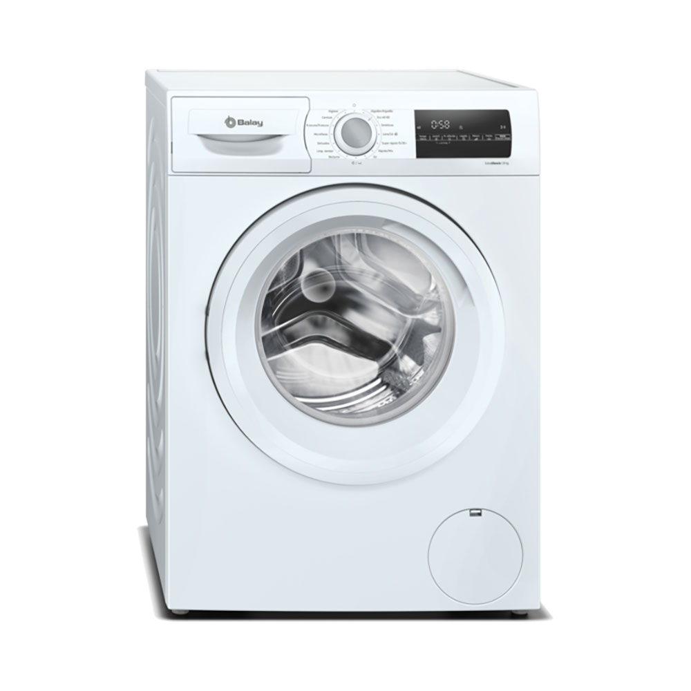 Lavadora BALAY 3TS085BE, Clase A, Blanco, 8 kg, 1400 rpm.