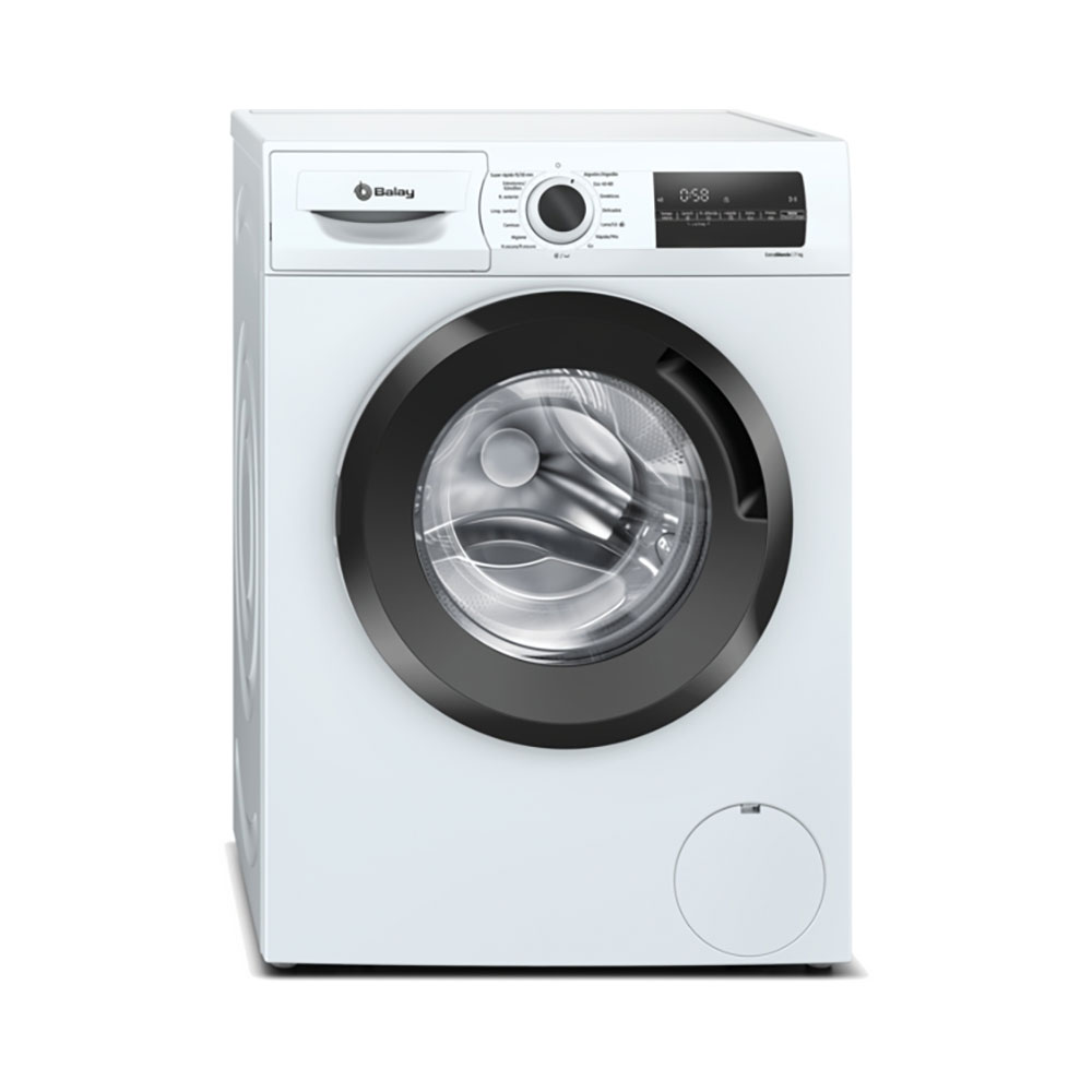 Lavadora BALAY 3TS974B, Clase B, Blanco, 7 kg, 1200 rpm.