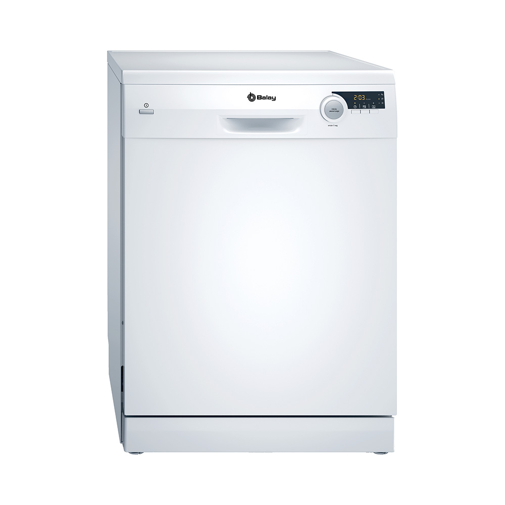 Lavavajillas BALAY 3VS506BP, Clase E, Blanco, Libre Instalación, 60 cm. 12 Servicios