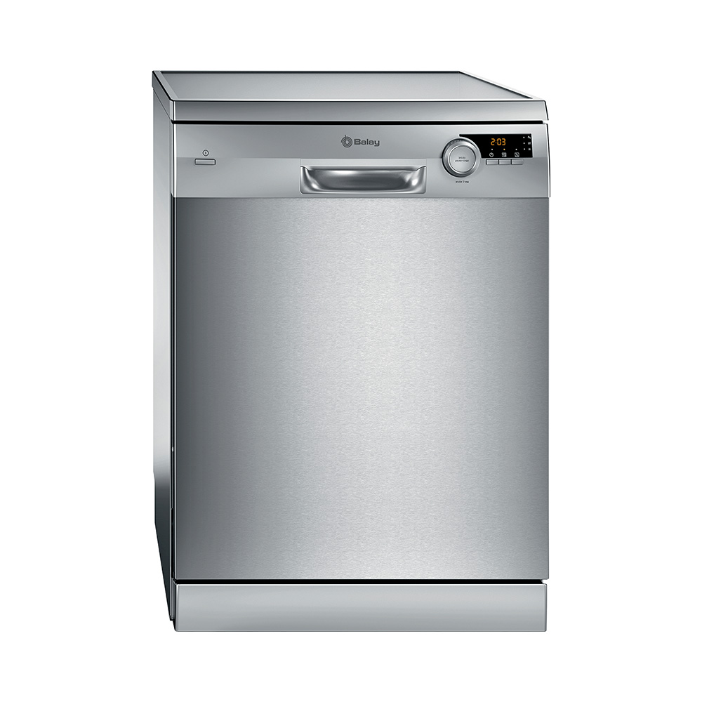 Lavavajillas BALAY 3VS506IP, Clase E, Inox., Libre Instalación, 60 cm. 12 Servicios