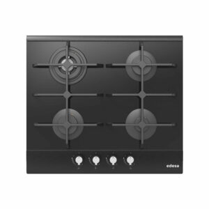 Placa EDESA EGG6040 TI TR CI B, 60 cm, Vidrio Negro, Gas Butano
