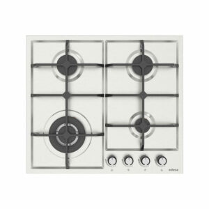 Placa EDESA EGX6040 TI TR CI B, 60 cm, Acero Inox, Gas Butano