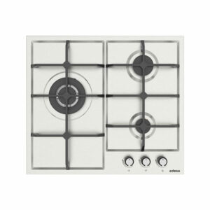 Placa EDESA EGX6030 TI TR CI B, 60 cm, Acero Inox, Gas Butano