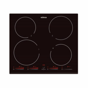 Placa EDESA EIM-6422 B, 60 cm, Negra, Inducción