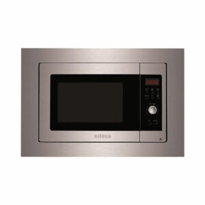 Microondas EDESA EMW2320IG X, 59,5×38,2 cm, Inox, Integrable, 23 l.