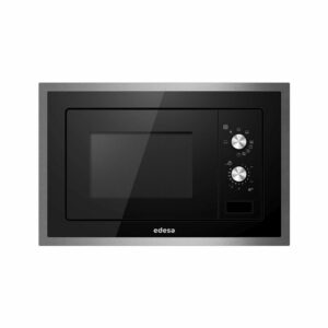Microondas EDESA EMW2010IG XBK, 60×35 cm, Negro, Integrable, 20 l.