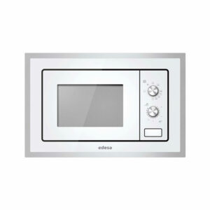 Microondas EDESA EMW2010IG XWH, 60×35 cm, Blanco, Integrable, 20 l.