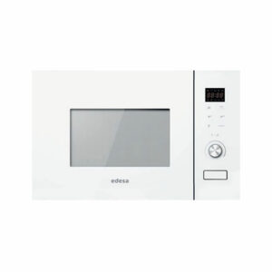 Microondas EDESA EMW2020IG WH,  60×38 cm, Blanco, Integrable, 20 l.