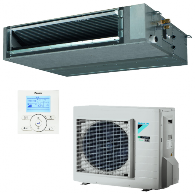 DAIKIN ADEAS60A, Clase A+, 4902Frig/6450Kcal, Aire Acondicionado Conducto