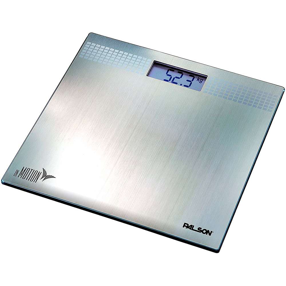 Báscula digital de baño PALSON, Inox In Motion