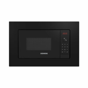 Microondas SIEMENS BE623LMB3, 60×38, Negro, Integrable, 20 l.