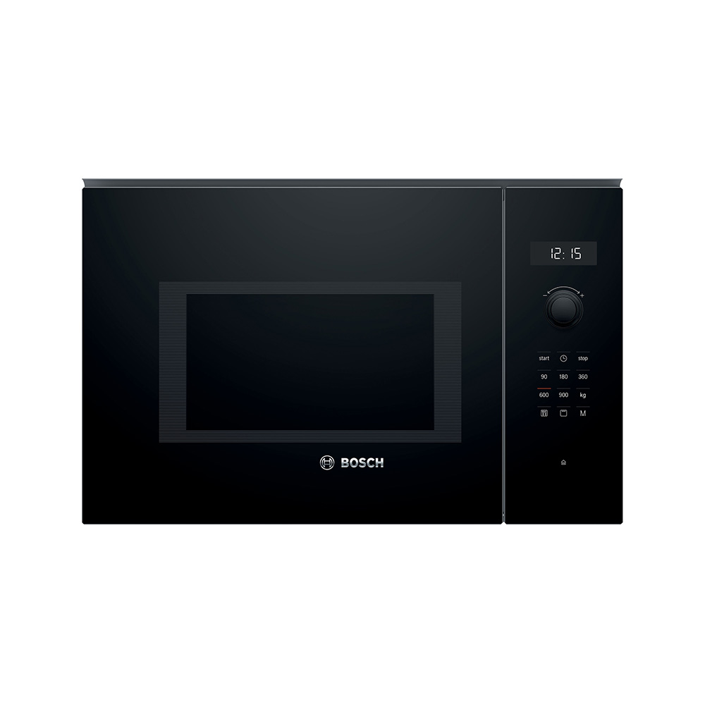 Microondas BOSCH BEL554MB0, 59×38 cm, Negro, Integrable, 25 l.