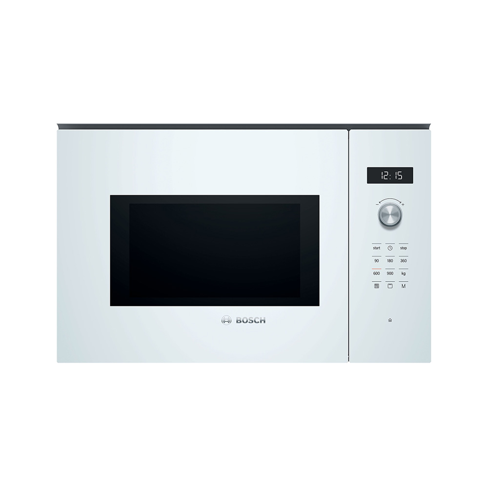 Microondas BOSCH BEL554MW0, 59×38 cm, Blanco, Integrable, 25 l.