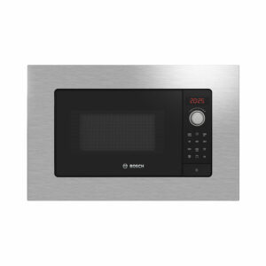 Microondas BOSCH BEL623MS3, 60×38 cm, Acero Inox, Integrable, 20 l.