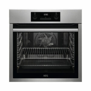 Horno AEG BPS331120M 000, 60 cm, Acero Inox., Clase A+, Pirolítico,  71l.