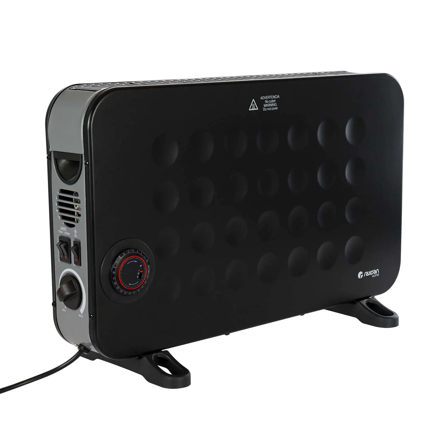 Convector JATA C214T 2000W Turbo Negro