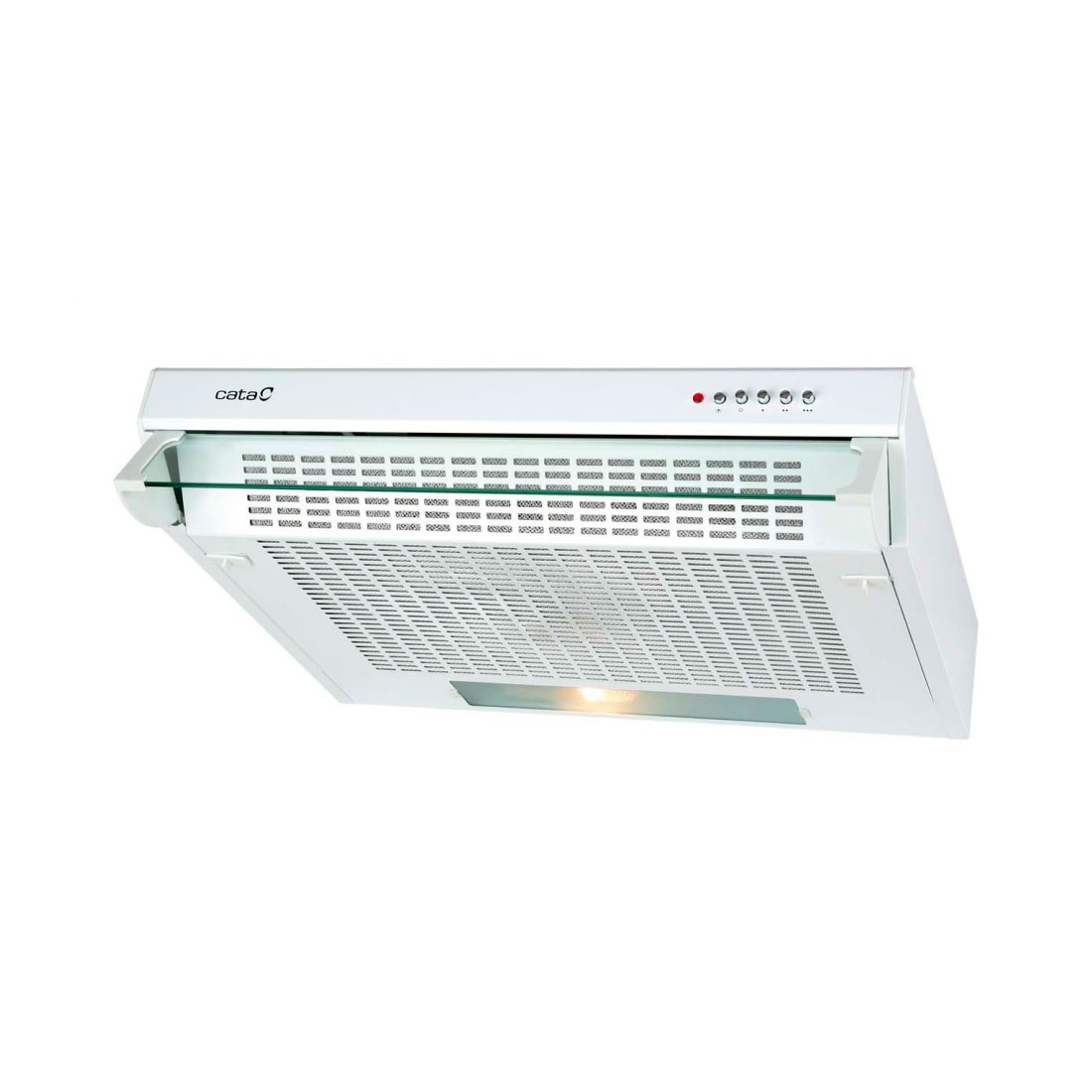 Campana CATA F-2260 WH /L, 60 cm. , Blanco, Clase D, Convencional, 2 Motores, 2013007