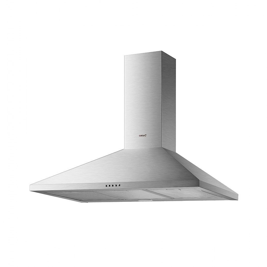 Campana CATA V6000 WH, 90 cm, Blanco, Clase B, Decorativa CATA 2061099