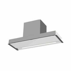 Campana CATA TENTA 90 GWH, 90 cm, Blanco, Clase A+, Decorativa