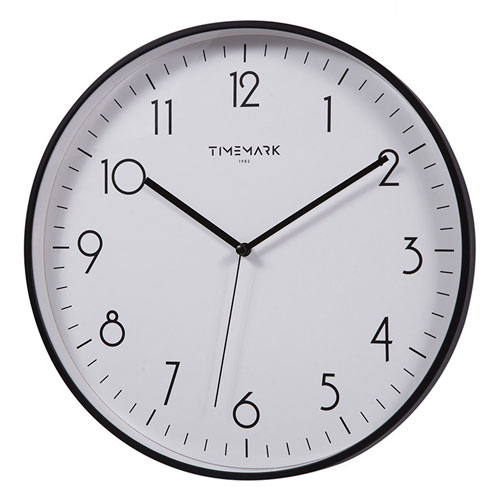 Reloj de Pared Marco Negro Timemark CL240BLK