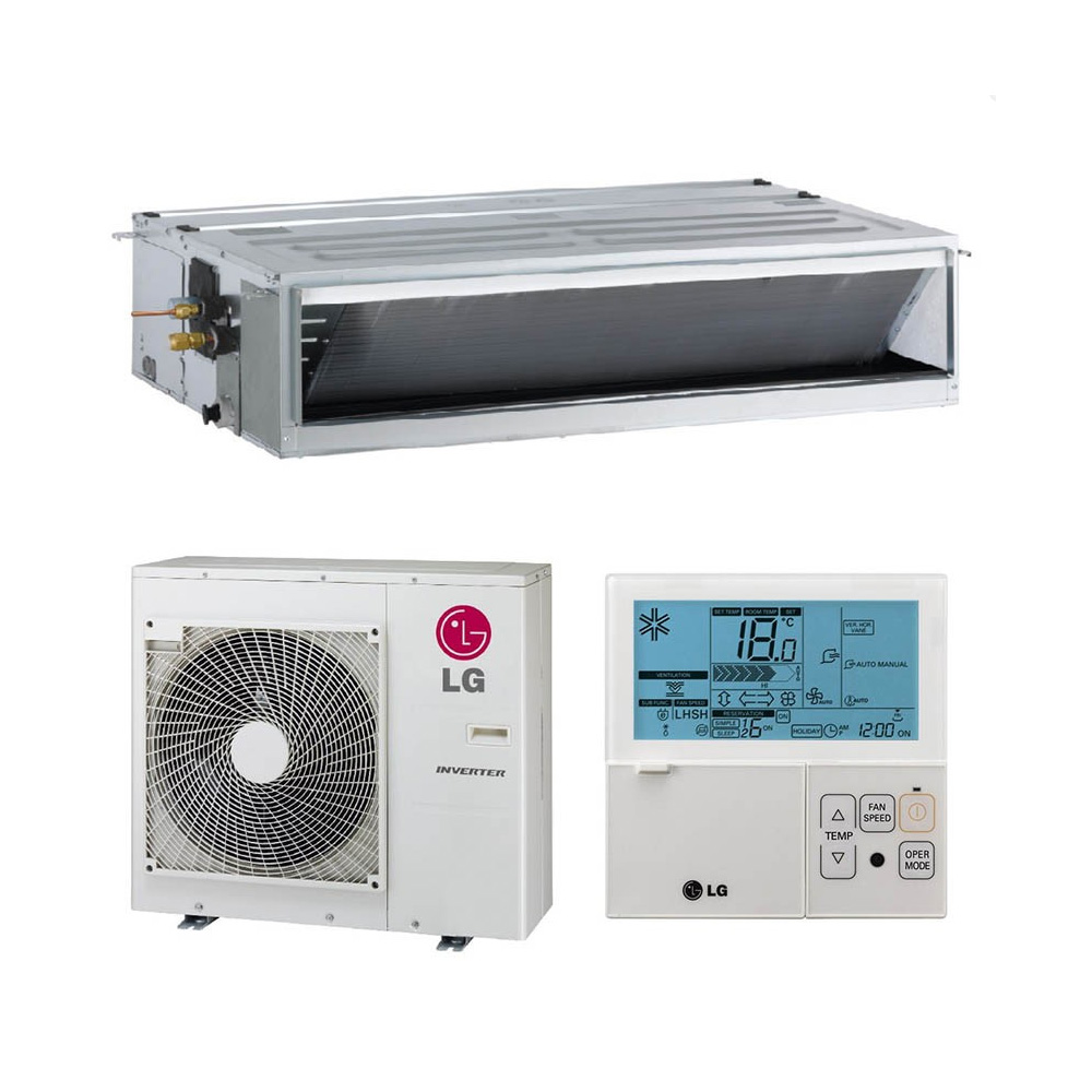 LG CM36, Clase A+/A+, 8170Frig/9288Kcal, Aire Acondicionado Conducto