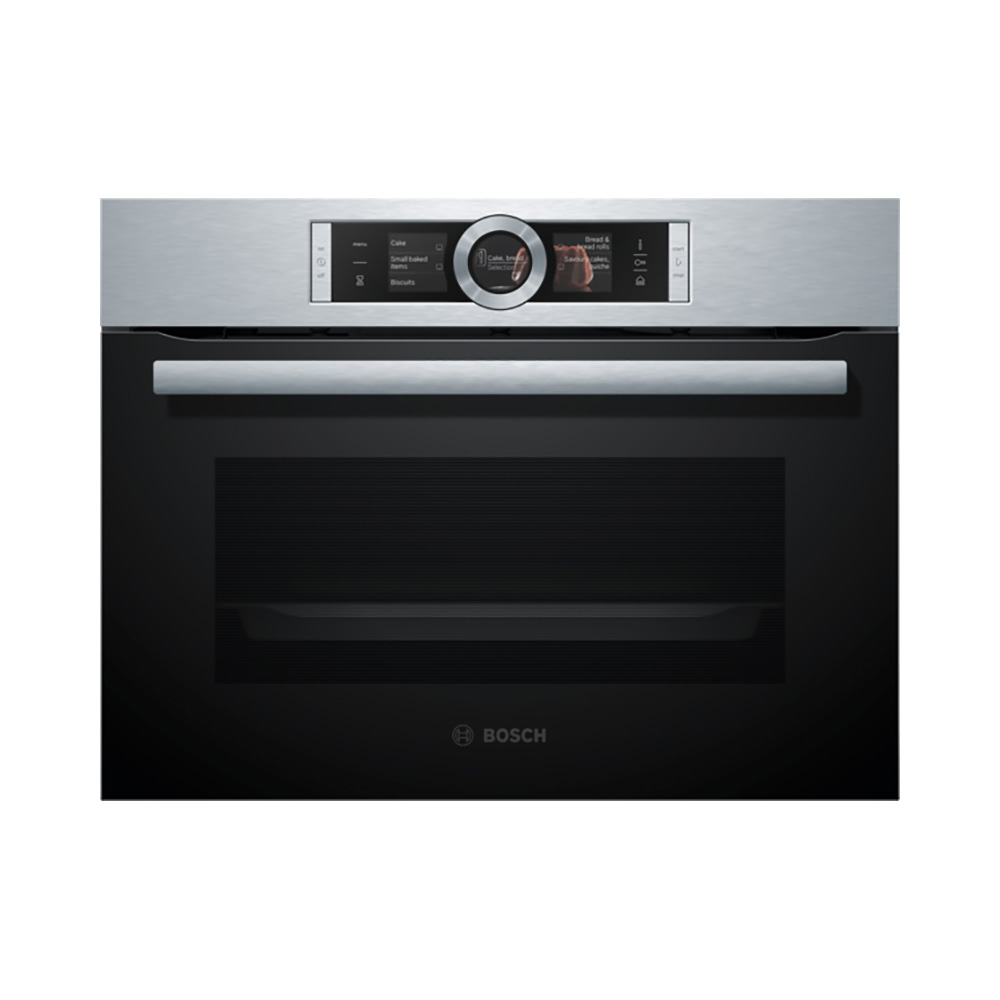 Horno BOSCH CSG636BS3 Serie | 8, 60 x 45 cm, Acero Inox., Compacto de Vapor
