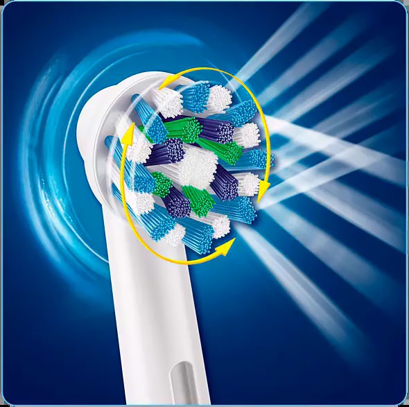 Cepillo dental BRAUN ORAL B PRO 600 CROSS MORADO