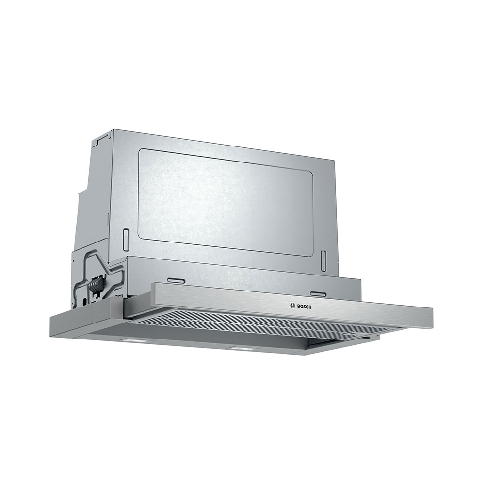 Campana BOSCH DFS067A51, 60 cm, Plata Metalizado, Clase A, Telescópica