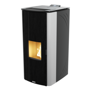 Estufa de Pellets FOCO Traditional Idro Double Door Mod. 14 DD