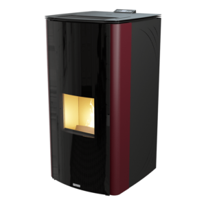 Estufa de Pellets FOCO Traditional Idro Double Door Mod. 14 DD