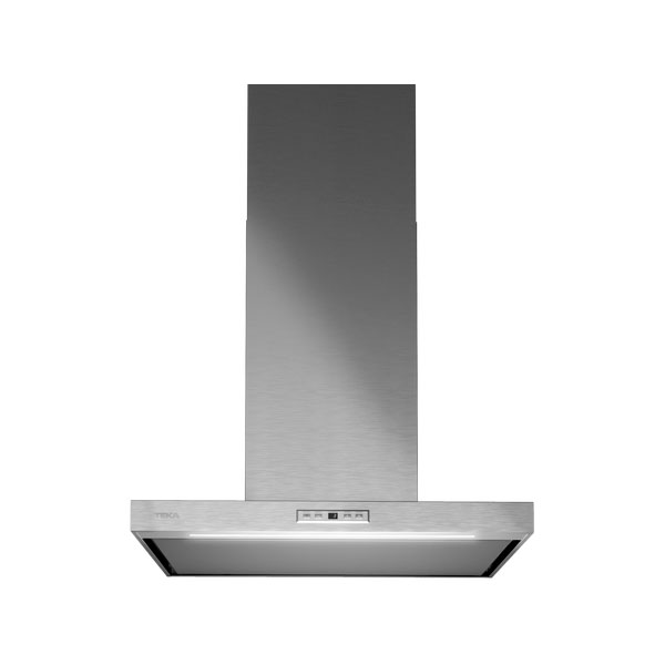 Campana TEKA ECOPOWER DPS 986, 90 cm, Inox, Clase A+, Decorativa Aspiración Perimetral Contour y Motor