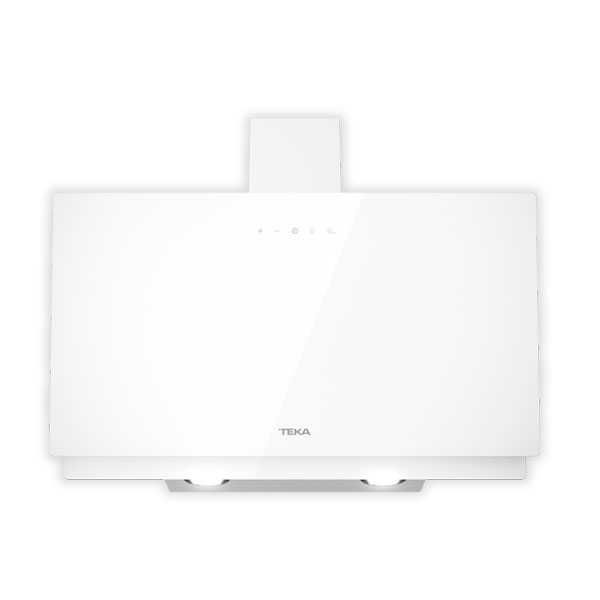 Campana TEKA DVN 74030 TTC, 70 cm, Blanco, Clase C, Decorativa vertical Sistema de aspiración perimetral