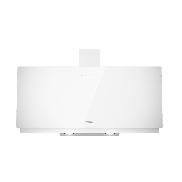 Campana TEKA DVN 94030 TTC, 90 cm, Blanco, Clase C, Decorativa vertical Sistema de aspiración perimetral