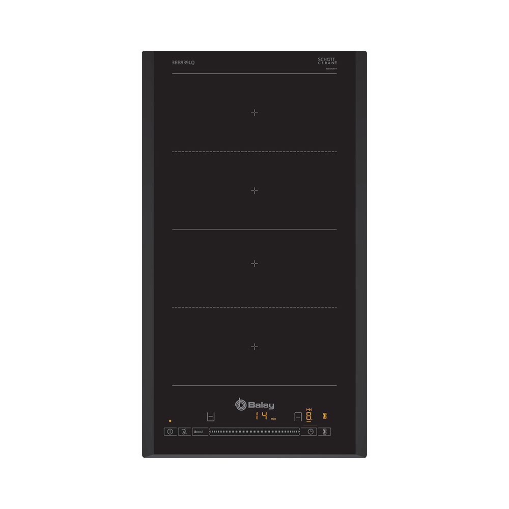Placa BALAY 3EB939LQ, 30 cm, Negro, Modular, Inducción