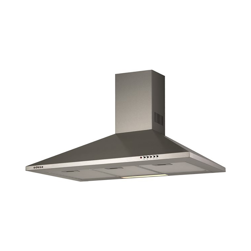 Campana EDESA ECP7411 X, 70 cm, Acero Inox, Clase C, Decorativa