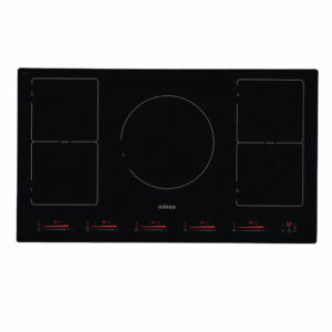 Placa EDESA EIM 9530 R, 90 cm, Negro, Inducción