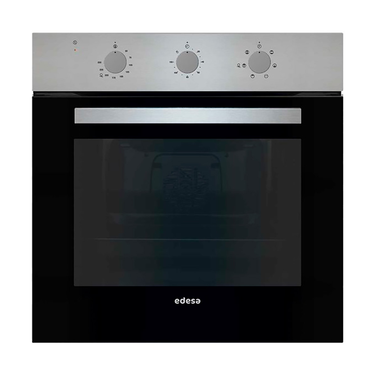 Horno EDESA EOE6020X, 60 cm, Acero Inox, Clase A, Independiente, Multifunción Plus, 70 l.