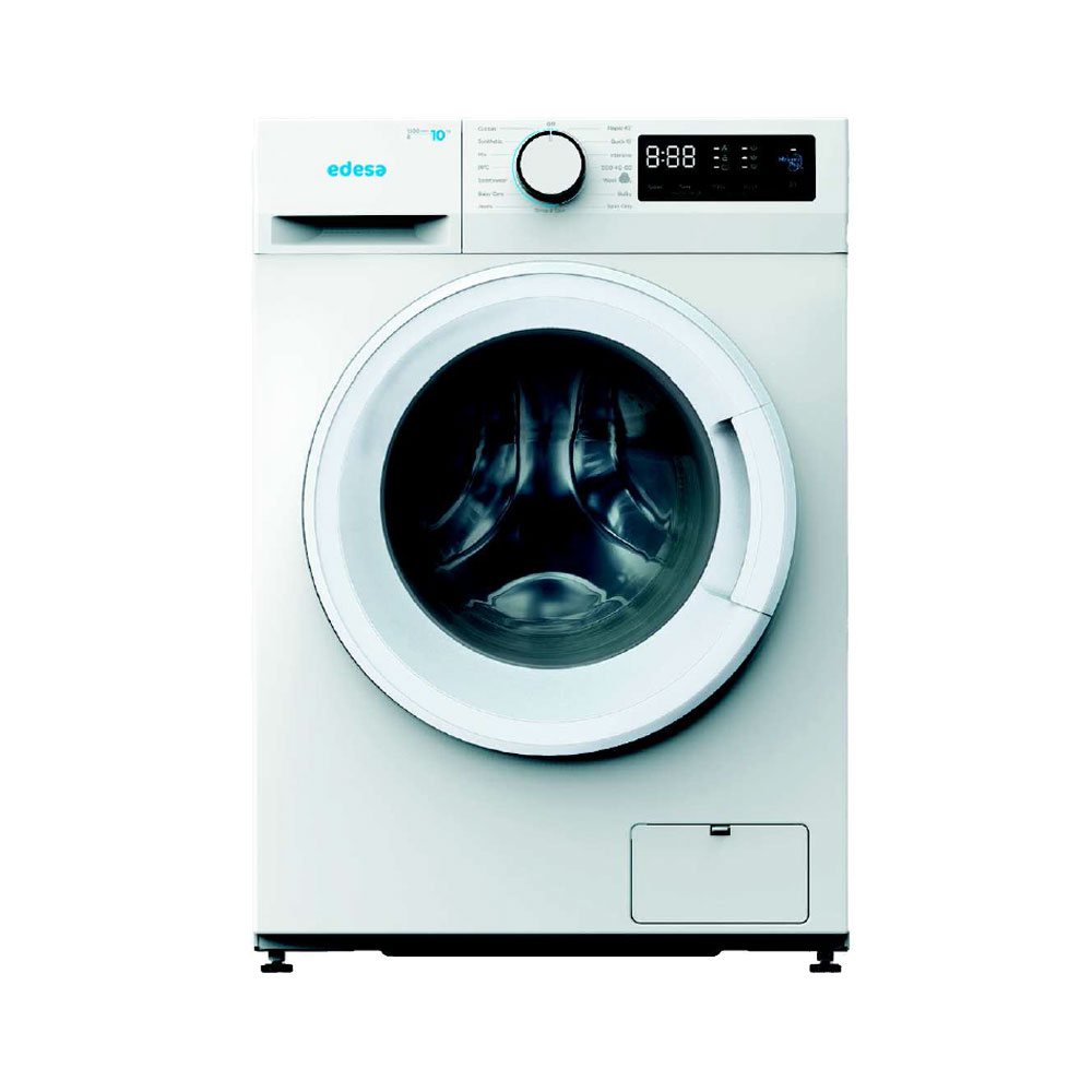Lavadora EDESA EWF1710WH, Clase B, Blanca, 10 kg. 1500 rpm, Libre Instalación