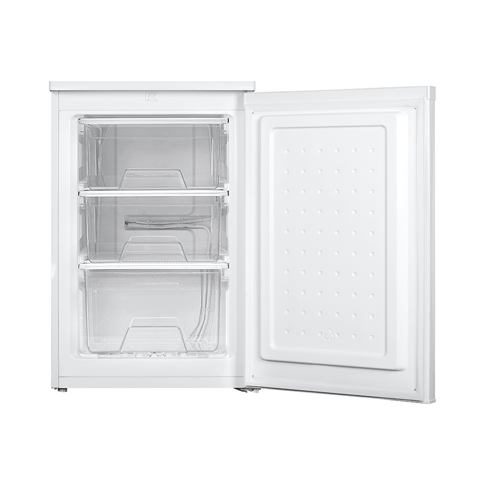 Congelador EDESA EZS 0811 WH, Clase F, Blanco, 85×55 cm, Vertical.