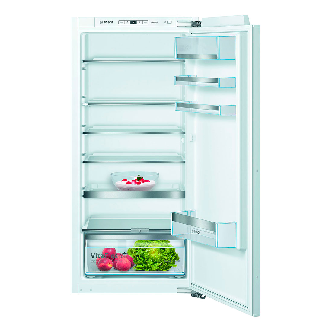 Frigorífico BOSCH KIR41AFF0, Clase F, Integrable, 122.5×56 cm, 1 Puerta.